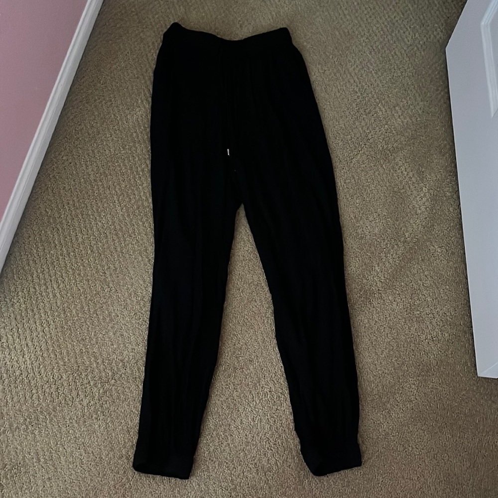 H&M black loose jogger like pants